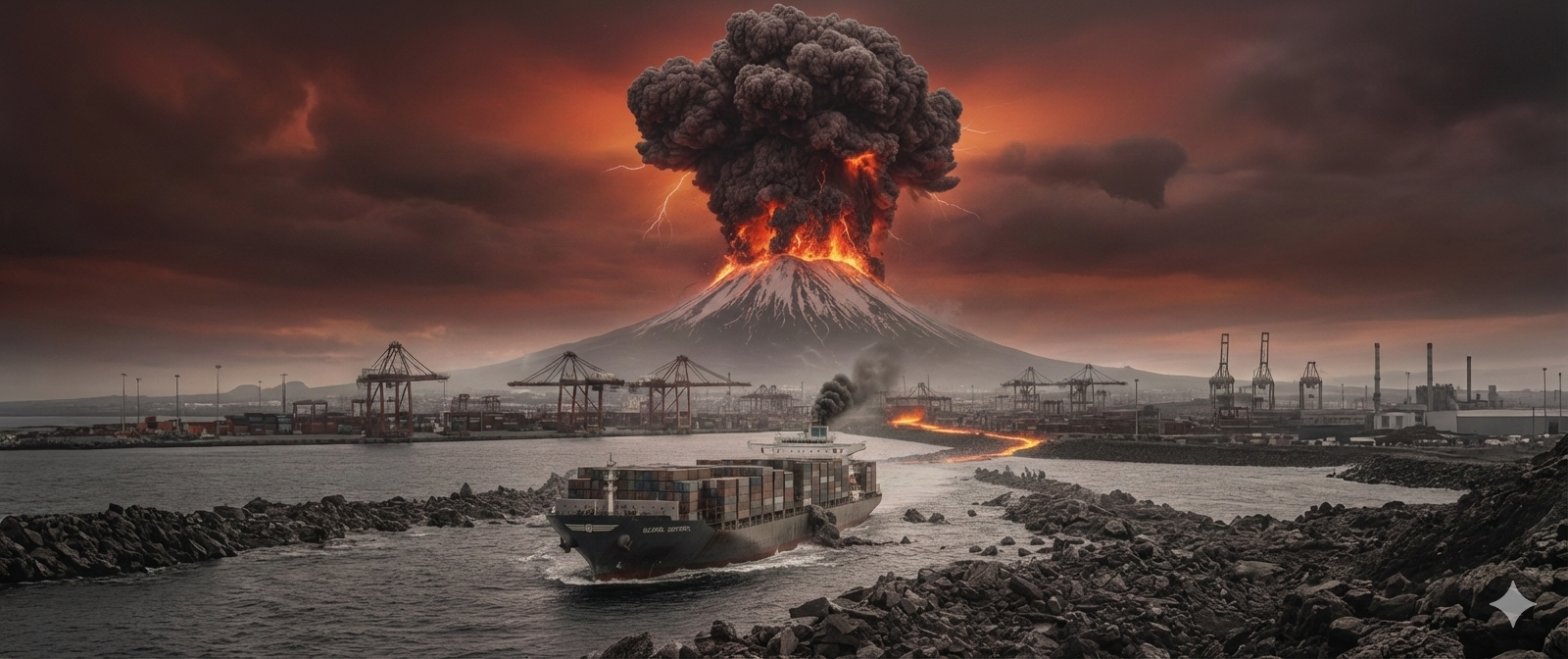 How a Volcano in Africa Can Disrupt Supply Chains in India, China, and Across the World